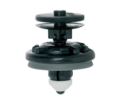 Set 6 clipsuri auto RESTAGRAF A10723, 8 - 8.2 mm, plastic, negru, pentru fixare panouri usi