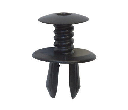Set 8 nituri auto RESTAGRAF A12292, 8 mm, plastic, negru, pentru fixare bandouri