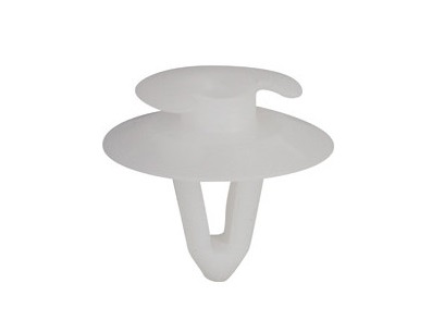 Set 8 clipsuri auto RESTAGRAF A12646, 7.5 mm, plastic, alb, pentru fixare panouri usi
