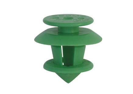 Set 8 clipsuri auto RESTAGRAF A12672, 8.2 mm, plastic, verde, pentru fixare panouri usi