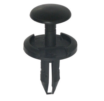 Set 8 clipsuri auto RESTAGRAF A11622, 6.25 mm, plastic, negru