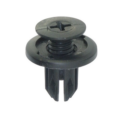 Set 8 clipsuri auto RESTAGRAF A11755, 10 mm, plastic, negru
