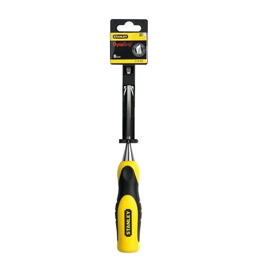 Dalta lata STANLEY DynaGrip, pentru lemn, 6 mm