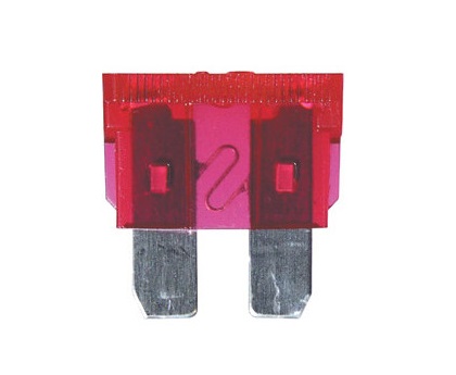 Set 25 sigurante auto standard RESTAGRAF A6873, 10A, rosu