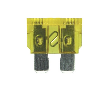 Set 25 sigurante auto standard RESTAGRAF A6875, 20A, galben