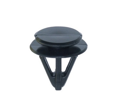 Set 10 clipsuri auto RESTAGRAF A11785, 8 mm, plastic, negru