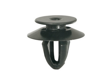 Set 12 clipsuri auto RESTAGRAF A9611, 8 mm, plastic, negru, pentru fixare panouri usi