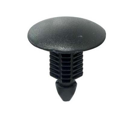 Set 12 clipsuri auto RESTAGRAF A11730, 8 mm, plastic, negru, pentru fixare elemente interioare