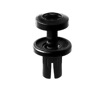 Set 30 nituri auto RESTAGRAF A1271, 6.2 mm, plastic, negru
