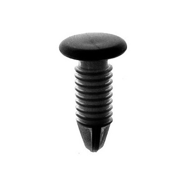 Set 30 clipsuri auto RESTAGRAF A1282, 8.2 mm, plastic, negru