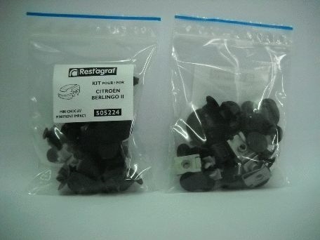 Set clipsuri auto montaj usa RESTAGRAF A507001, plastic, pentru Volkswagen Golf II