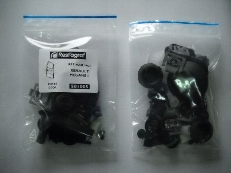 Set clipsuri auto montaj usa RESTAGRAF A501005, plastic, pentru Renault Megane II