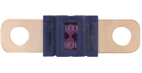 Siguranta auto lamelara Midi RESTAGRAF A225084, 100A, albastru