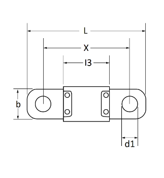 Siguranta auto lamelara Midi RESTAGRAF A225078, 30A, galben