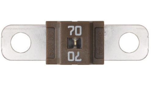 Siguranta auto lamelara Midi RESTAGRAF A225082, 70A, maro
