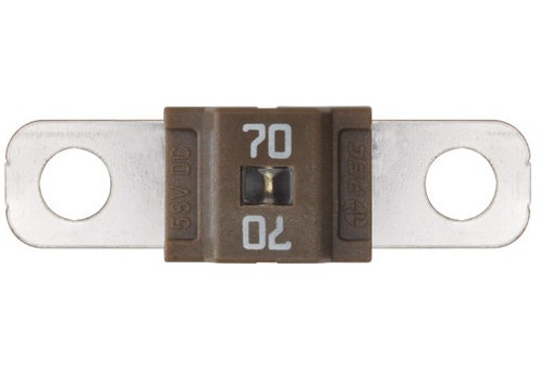 Set 2 sigurante fuzibile midi RESTAGRAF A17134, 70A, maro