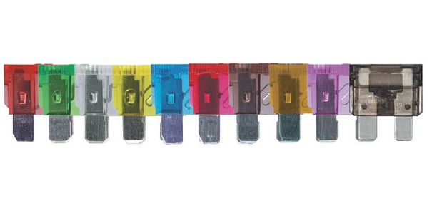 Set 10 sigurante standard RESTAGRAF A229209, 2-40A, culori asortate
