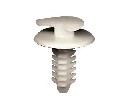 Set 20 clipsuri auto RESTAGRAF A1404, din plastic, alb, pentru fixare panouri usi