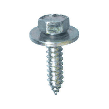 Set 35 suruburi auto, cu saibe, RESTAGRAF A654, 6.3 x 25 mm, DIN 7976, autoforante, cap hexagonal