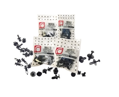 Set 323 cleme auto RESTAGRAF S2245, din plastic, culori asortate, pentru Peugeot, Citroen