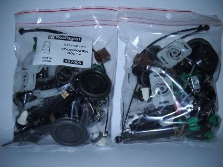 Set clipsuri auto RESTAGRAF A507007, pentru montaj usa, Volkswagen Passat, 2005-