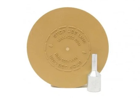 Rola din cauciuc pentru indepartat adeziv MADDOX MAD-RADIE, diametru 88 mm, 4000 rpm, cu adaptor