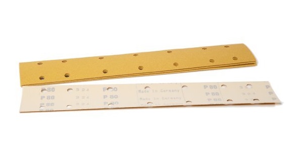 Set 50 coli abrazive MADDOX MAD-70008, 70x420 mm, 14 gauri, recipient P120
