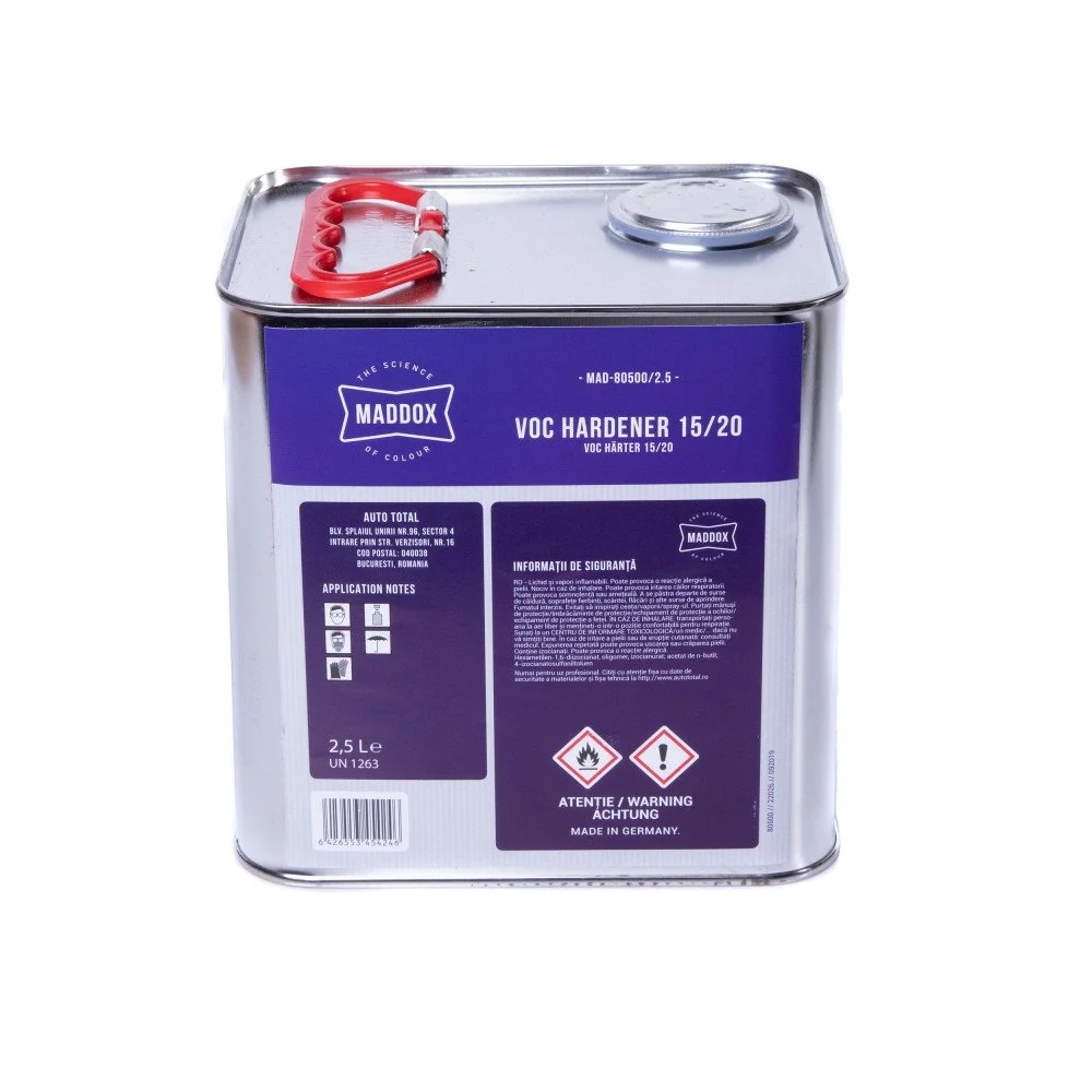 Intaritor lac auto VOC 15/20 MADDOX MAD-80500/2.5, volum 2.5 litri