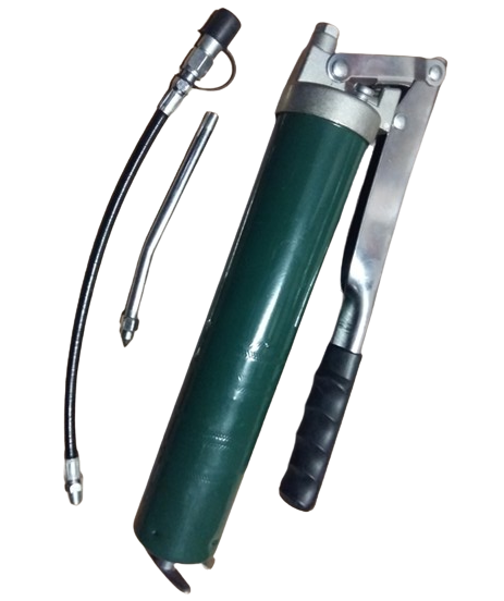 Pompa gresare manuala BORG HICO SMR004/GS, cu furtun flexibil si conducta otel