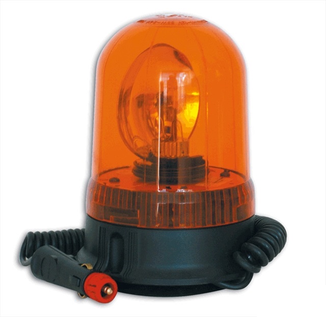 Girofar cu fixare magnetica BORG HICO LOB101, alimentare priza auto 12/24V