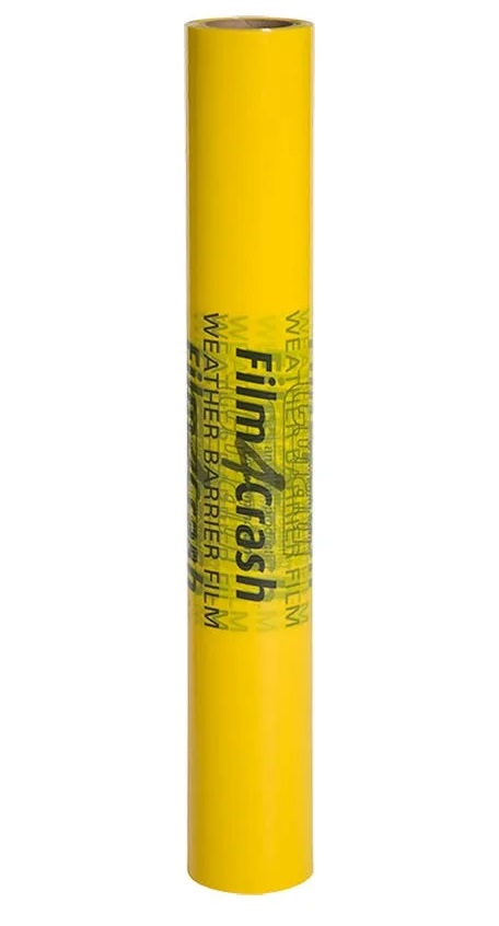 Folie mascare autoadeziva COLAD HAMACH Film4Crash 6870CLD, 75 cm x 60 m, rezistent UV, galben
