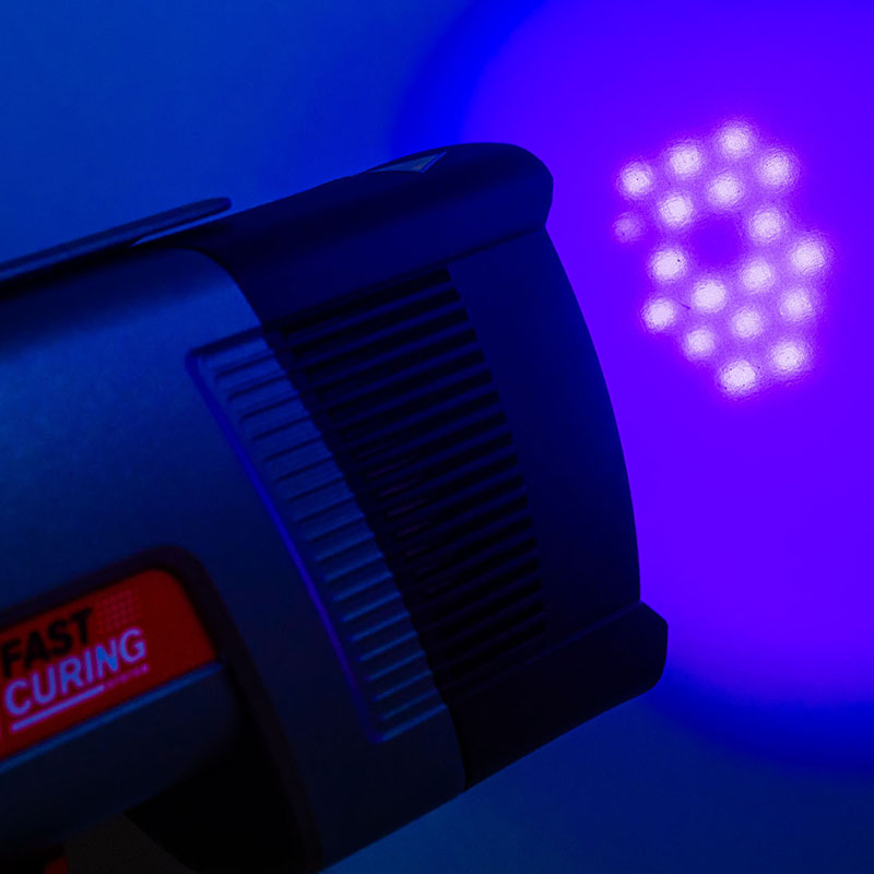 Lampa UV pentru uscare vopsea COLAD HAMACH 9000CLD, 18 LED-uri, 395 nm, DC 48 V, 4.6 A, 220 W