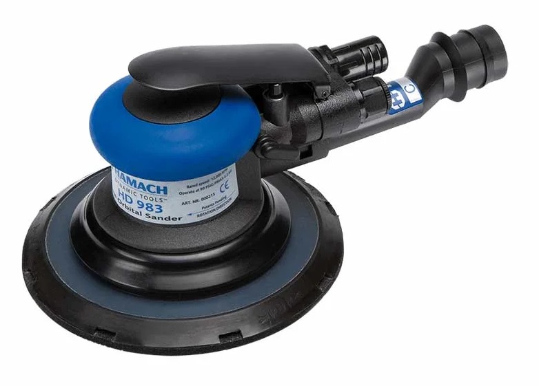 Masina pneumatica slefuit orbitala COLAD HAMACH One-Hand HD983 000215HMCH, 2.4 mm, 6-8 bari, 300 l / min, 12000 rpm
