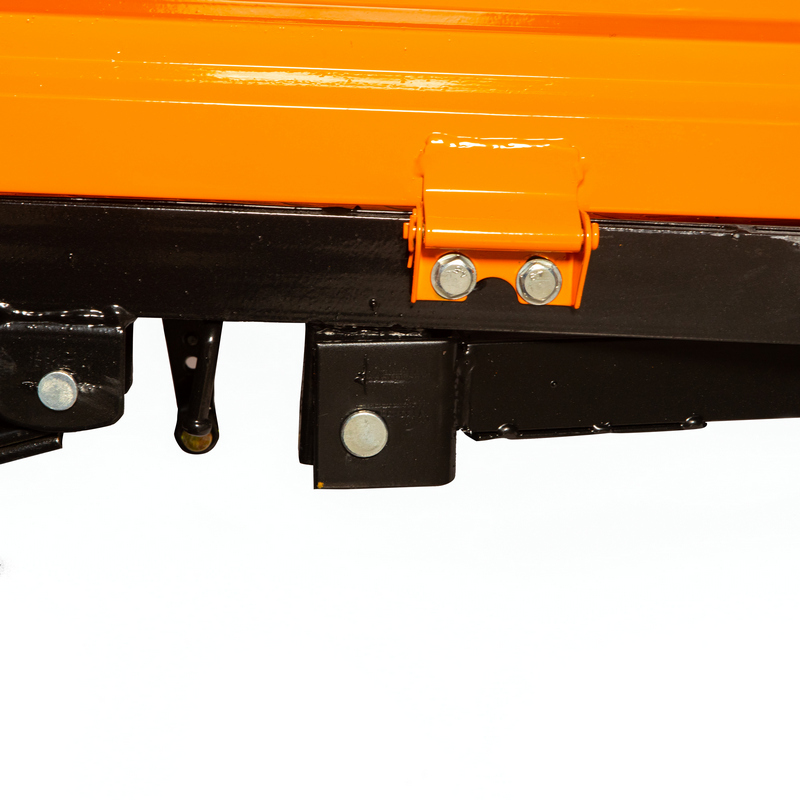 Remorca pentru motocultor DETOOLZ DZ-M148, capacitate incarcare 600 kg, extensie laterala 180 mm