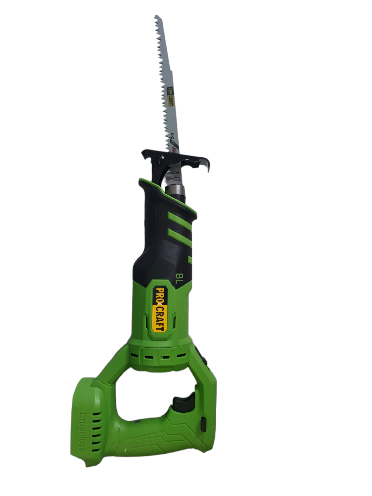 Fierastrau tip sabie pe acumulator PROCRAFT PSS20, 20 V, 3300 rpm, cu 2 lame de taiere