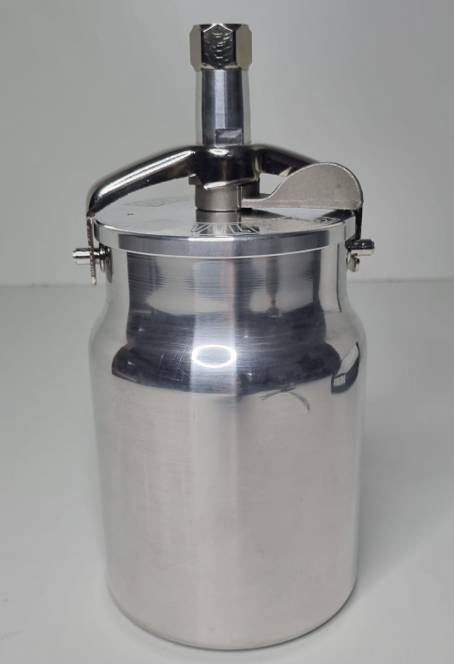 Cana metalica pentru pistol vopsit DE VILBISS KR-566-1-B, 1 litru