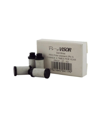 Set 4 elemente de filtrare DE VILBISS PROV-27-K4