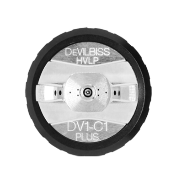 Cap aer pistol de vopsit DE VILBISS 704434DEV, C1, cap si inel, pentru pistolul DeVilbiss DV1