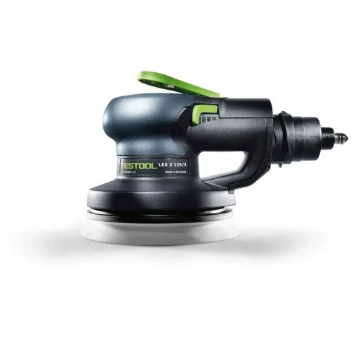 Masina de slefuit pneumatica FESTOOL LEX 3 125/5 202799FEST, 6 bar, orbitare 5 mm, diametru taler 125 mm