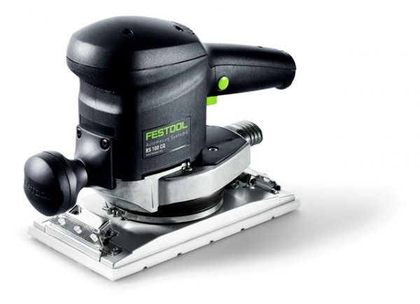 Masina de slefuit electrica orbitala cu talpa dreapta FESTOOL RS 100 CQ 202763FEST, 230V, orbita 5 mm, taler 116 x 225 mm