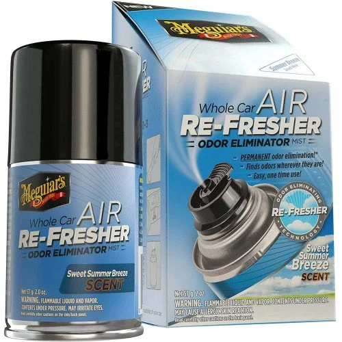 Spray curatare aer conditionat auto MEGUIARS Air Re-Fresher Summer Breeze G16602EUMG, 100 ml