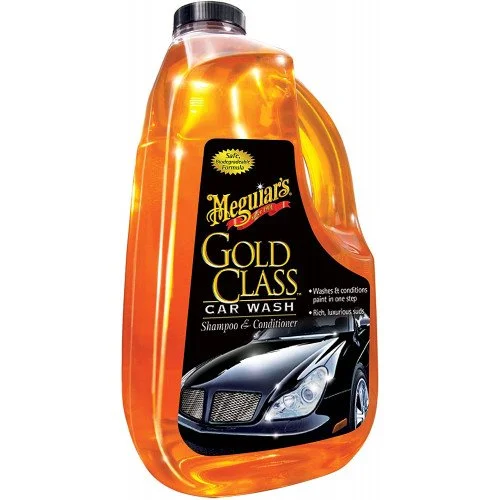 Sampon auto MEGUIARS Gold Class Car Wash Shampoo and Conditioner G7164MG, 1.89 litri