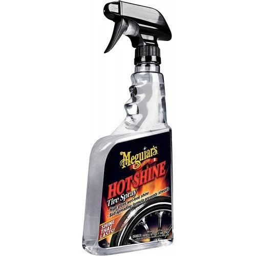 Solutie dressing anvelope MEGUIARS Hot Shine Tyre Dressing G12024MG, 710 ml