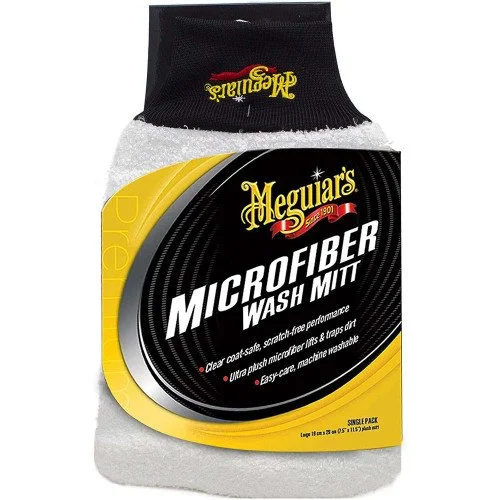 Manusa microfibre spalare auto MEGUIARS Microfiber Wash Mitt X3002EUMG, 20.3 x 25.4 cm