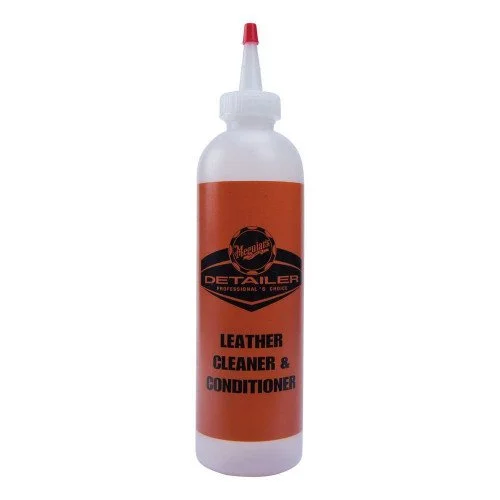 Recipient din plastic MEGUIARS Leather Cleaner and Conditioner D20180PMG, 355 ml