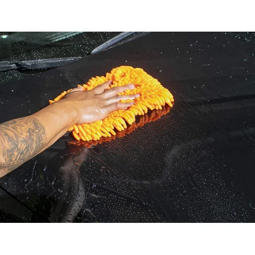 Manusa microfibre spalare auto MEGUIARS Hybrid Wash Mitt X210200MG, doua fete