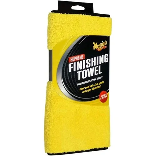 Laveta microfibre MEGUIARS Supreme Finishing Towel X1906EUMG, 50 x 30 cm