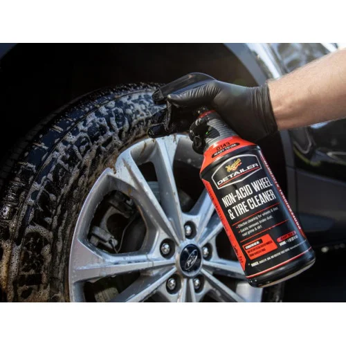 Solutie curatare jante MEGUIARS Non-Acid Wheel and Tire Cleaner DRTU14332MG, 946 ml