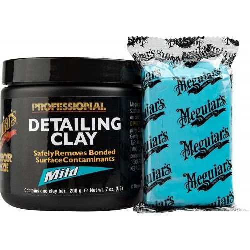 Argila medie decontaminare caroserie MEGUIARS Mild Overspray Clay C2000MG, 200 gr