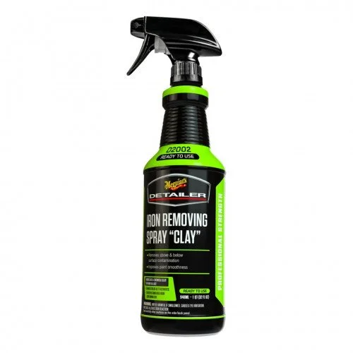 Solutie decontaminare chimica MEGUIARS Iron Removing Spray Clay DRTU200232MG, 946 ml